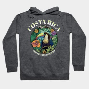 Birdwatching in Paradise Toucans of Costa Rica in Black Hoodie